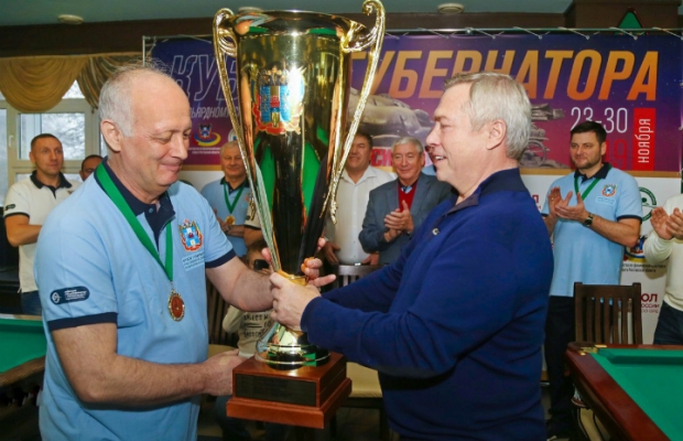 Определились победители V бильярдного турнира на Кубок губернатора Ростовской области